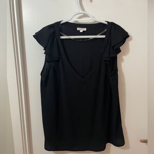Ruffle Sleeve Blouse